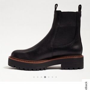 Brand New Sam Edelman Black Laguna Chelsea Ankle Boots sz 7.5